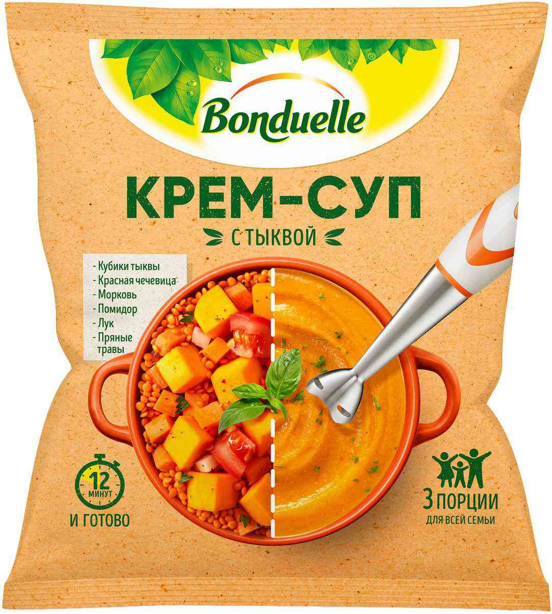Крем-суп из тыквы Bonduelle, 350г
