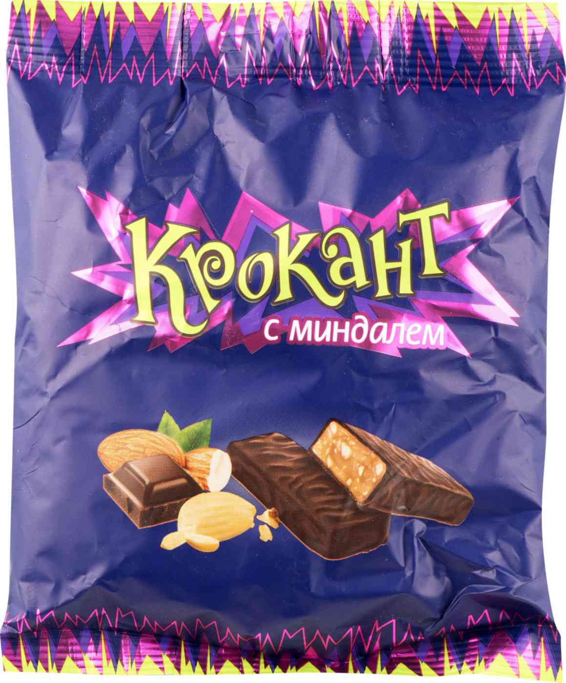 Конфеты шоколадные Крокант KDV с миндалём, 180г
