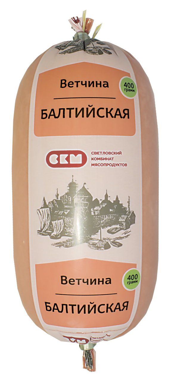 Ветчина Скм Балтийская, 400г