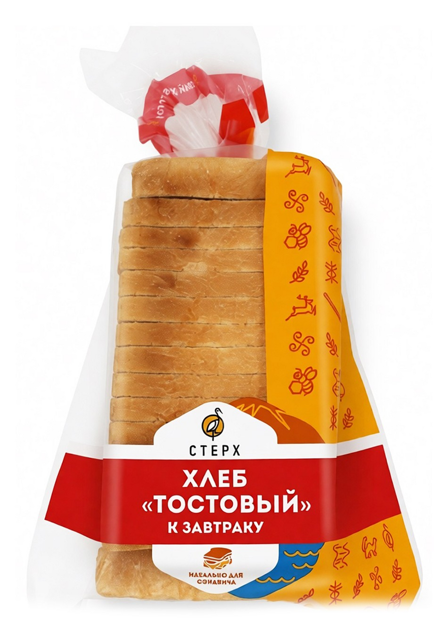 Хлеб Стерх тостовый в нарезке, 450г