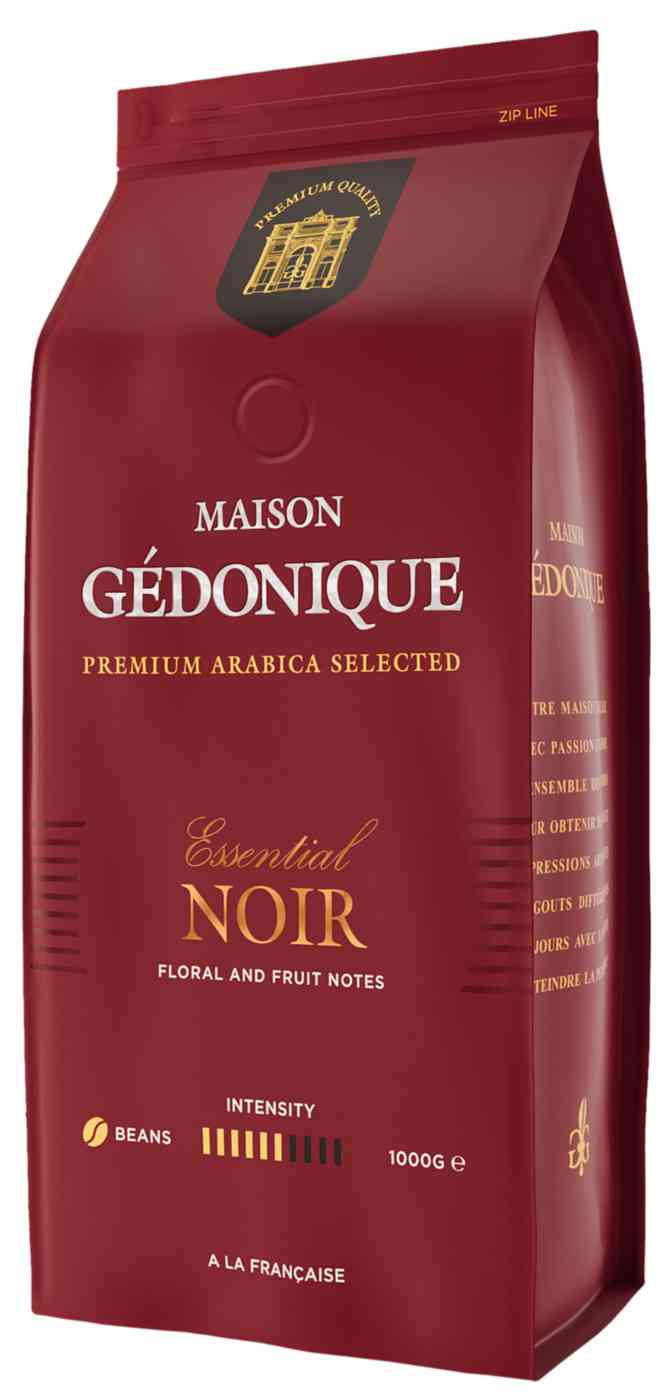 Кофе в зернах Maison Gedonique Essential Noir средняя обжарка, 1кг