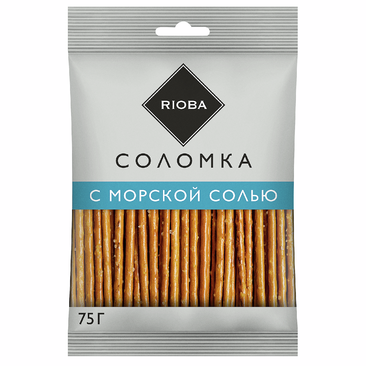 RIOBA Соломка с морской солью, 75г