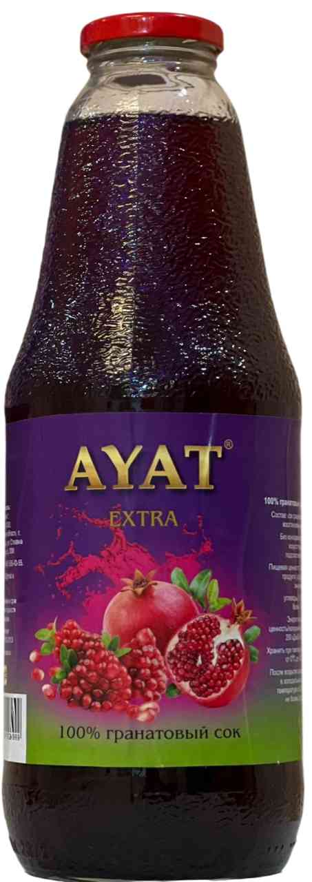 Сок гранатовый Ayat Extra, 1л