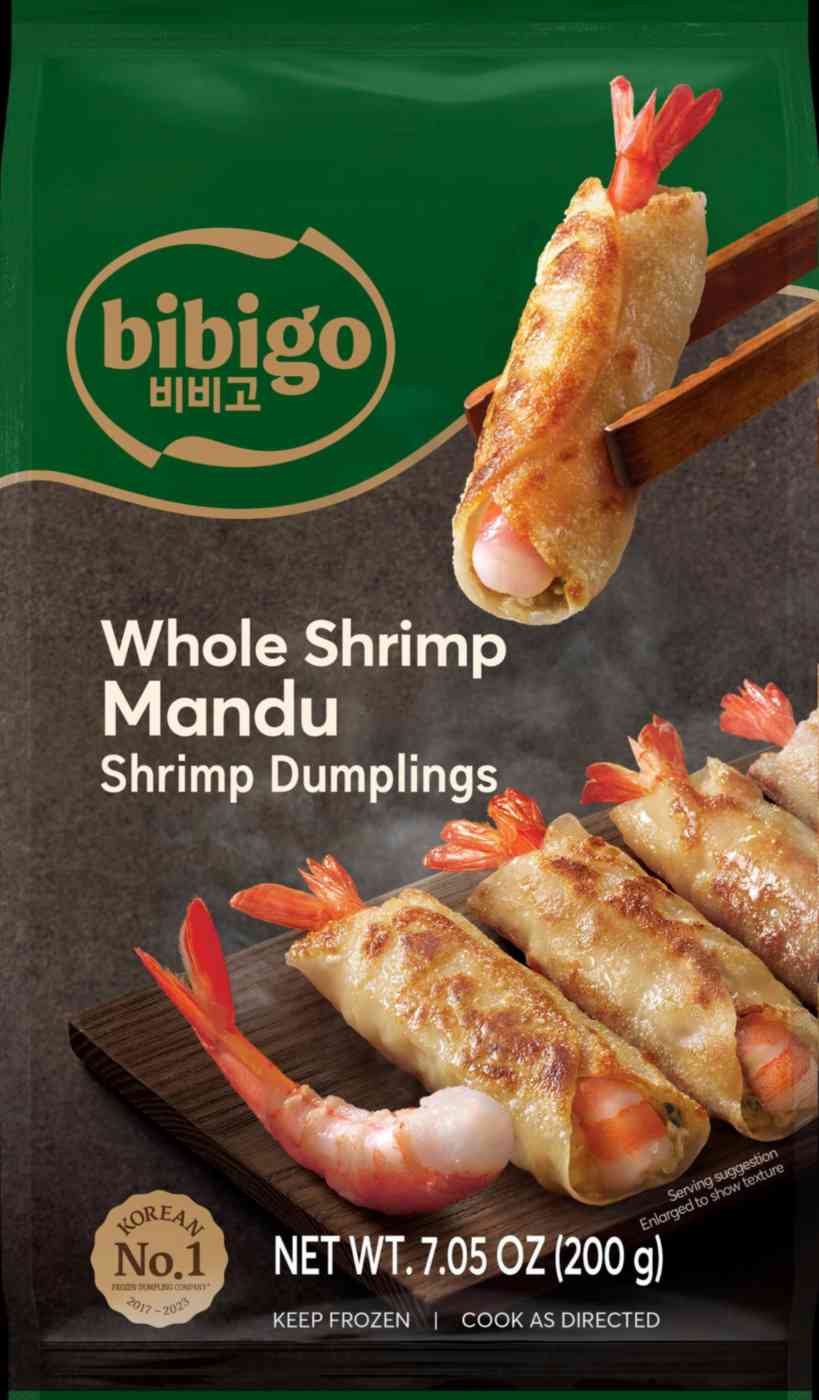 Дамплинги Bibigo с цельной креветкой, 200г