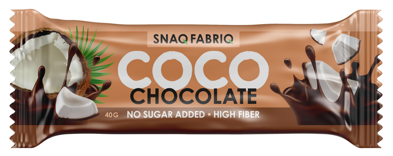Батончик Snaq Fabriq Coco Шоколадный кокос в шоколаде, 40г
