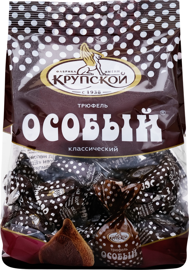 Конфеты Ф.КРУПСКОЙ Трюфель особый классический, 189г