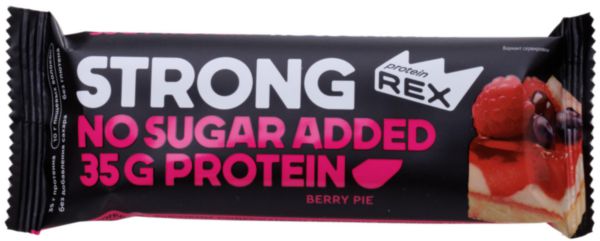 Батончик ProteinRex Strong Ягодный пай, 100г