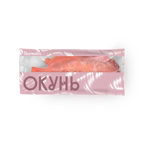 Окунь морской Borealis потрошеный без головы свежемороженый