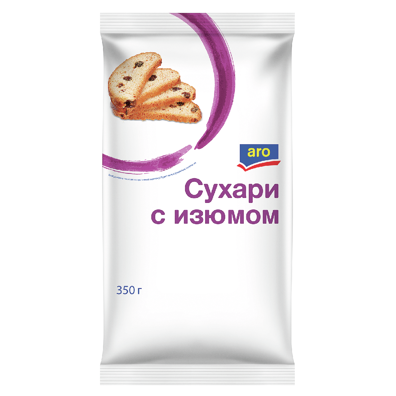 aro Сухари с изюмом, 350г