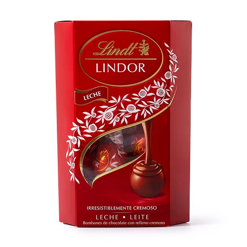 Конфеты Lindor Lindt с начинкой из молочного шоколада