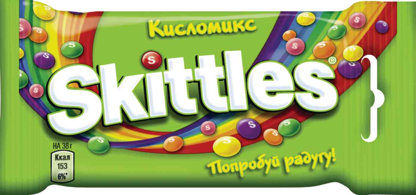 Драже Skittles Кисломикс, 38г