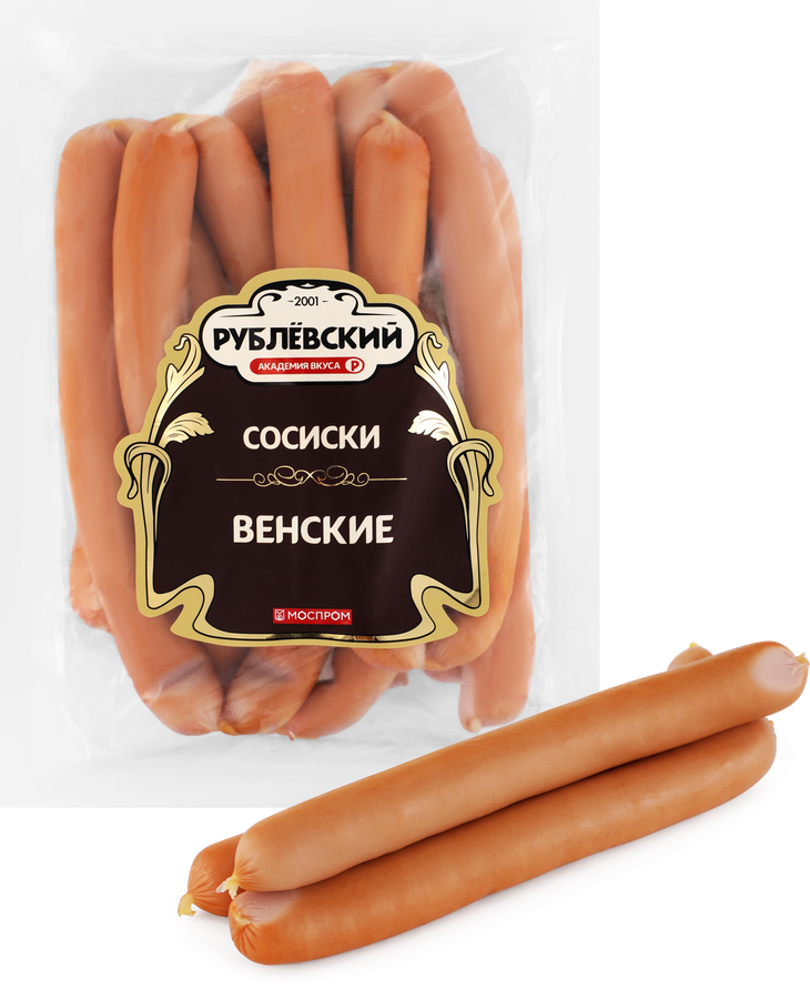 Сосиски РУБЛЁВСКИЙ Венские, весовые
