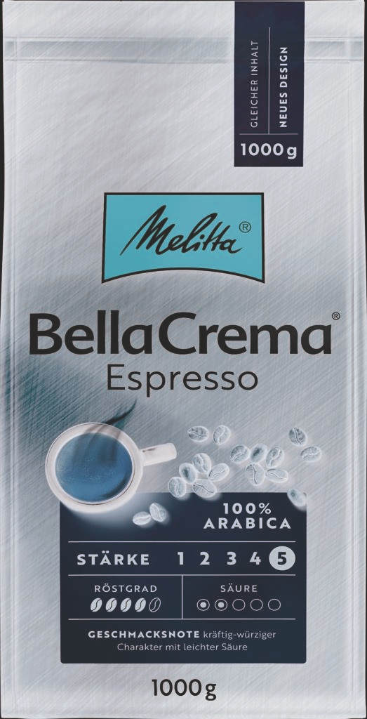 Кофе Melitta Bella Crema Espresso зерно 1кг