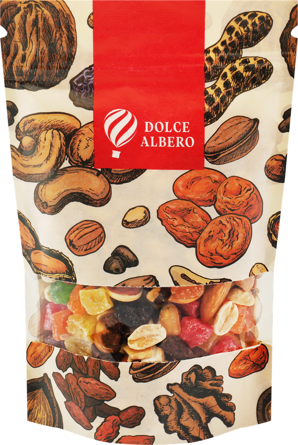 Смесь фруктово-ореховая DOLCE ALBERO орехи и цукаты, 150г