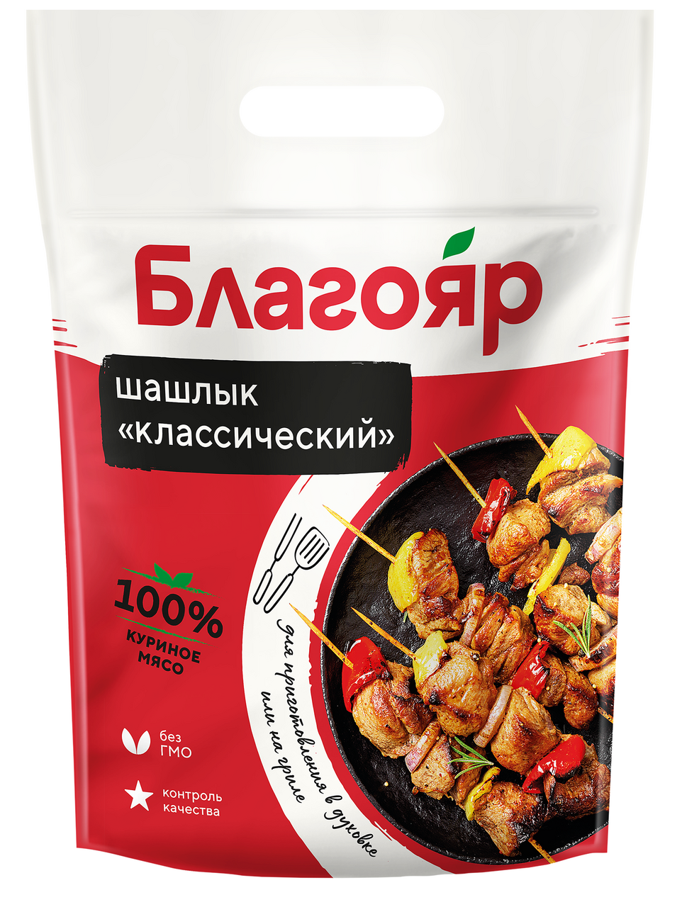 Шашлык куриный Благояр классический охлажденный, 1.5кг