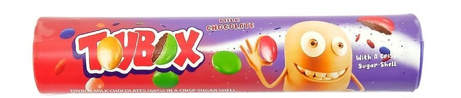 Драже Toybox с шоколадом в сахарной оболочке, 25г