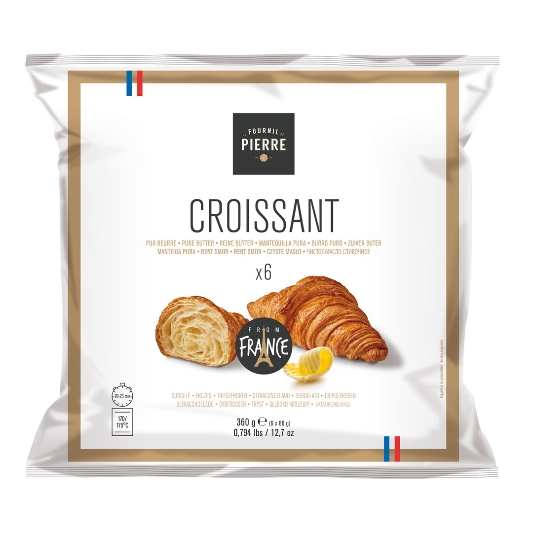 Круассаны Bridor Le Fournil De Pierre (60г x 6шт), 360г