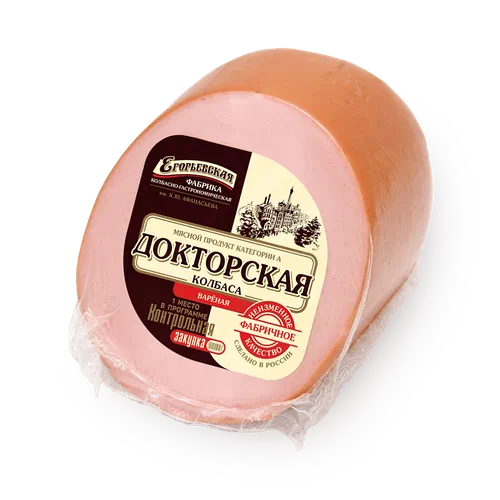 Колбаса Докторская «Егорьевская» варёная