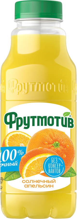 Напиток ФРУТМОТИВ Яркий апельсин негазированный, 0.5л
