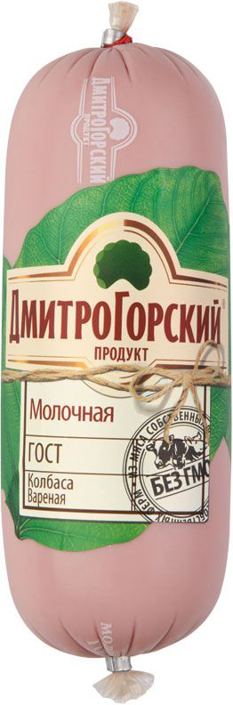 Колбаса Дмитрогорский продукт Молочная вареная ГОСТ, 500г