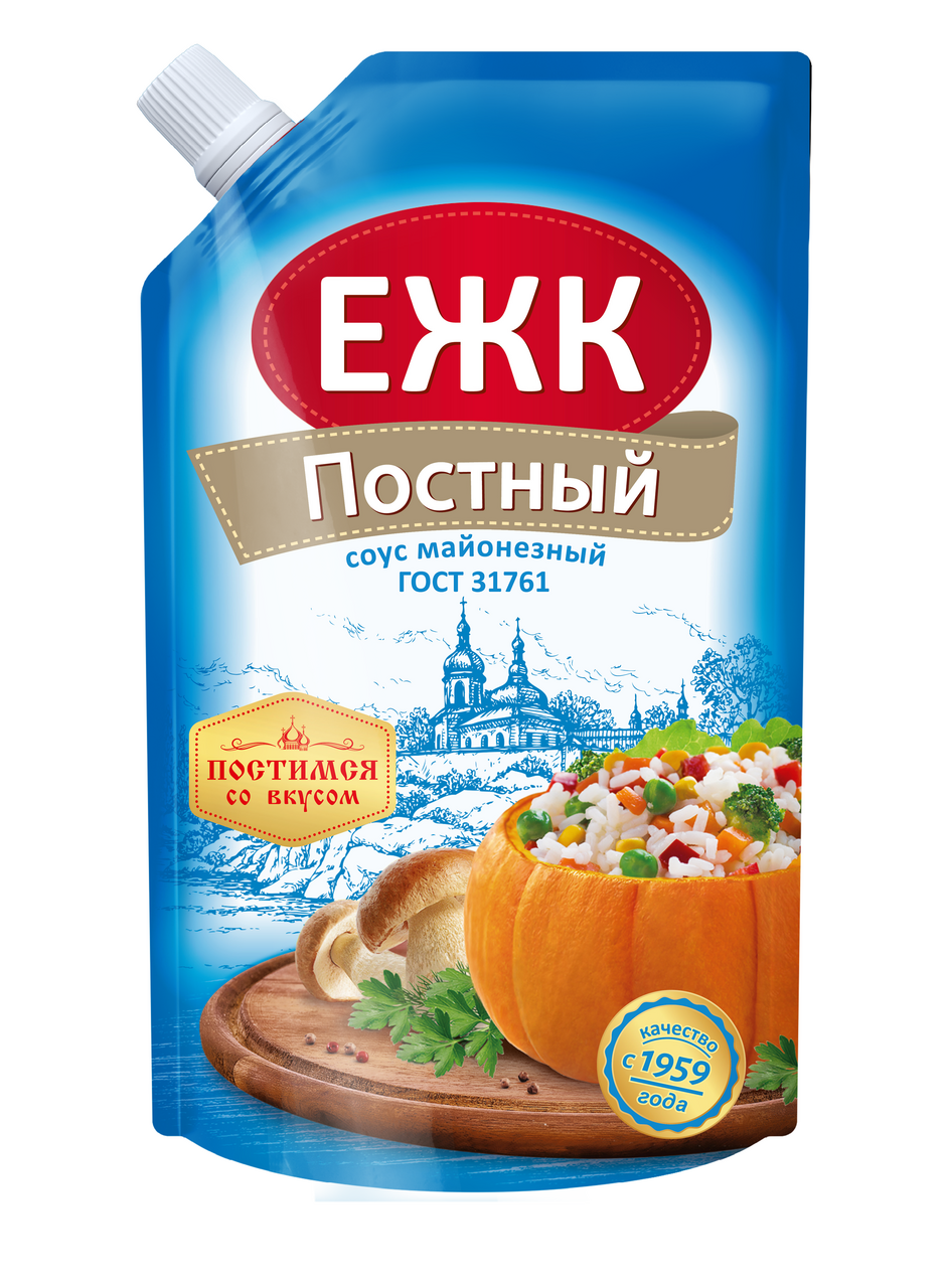 Соус майонезный ЕЖК постный, 200мл