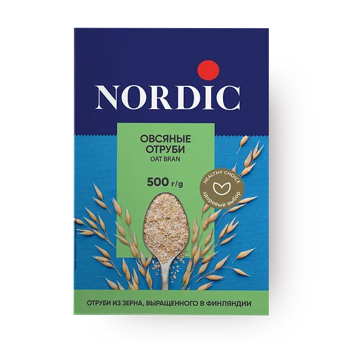 Отруби овсяные Nordic