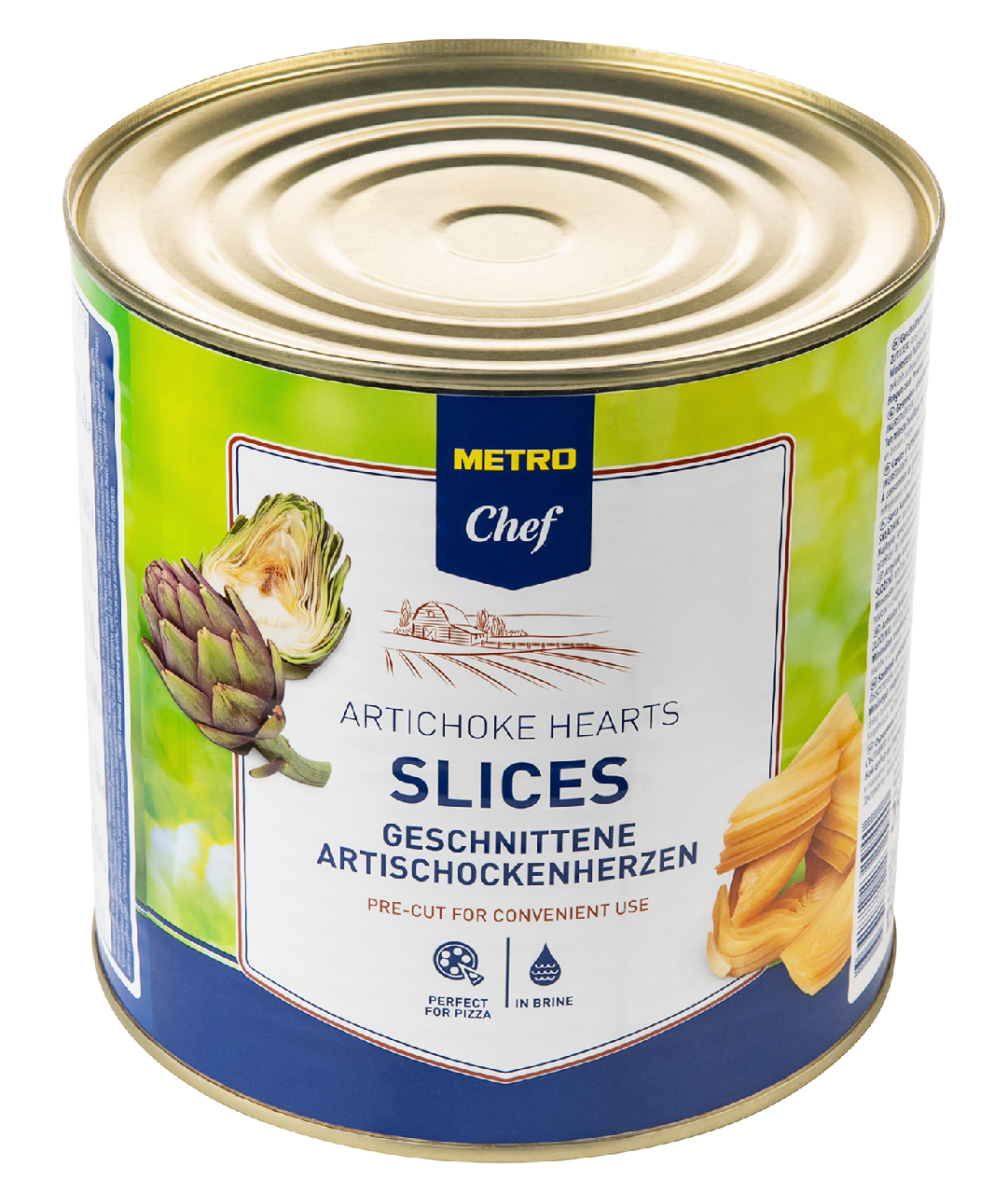METRO Chef Артишоки Slices резаные, 2.65л