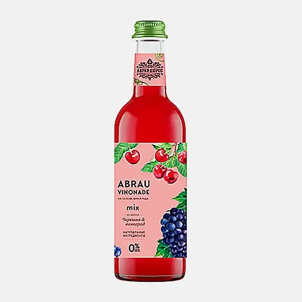 Напиток Vinonade Abrau Черешня-Виноград 375мл