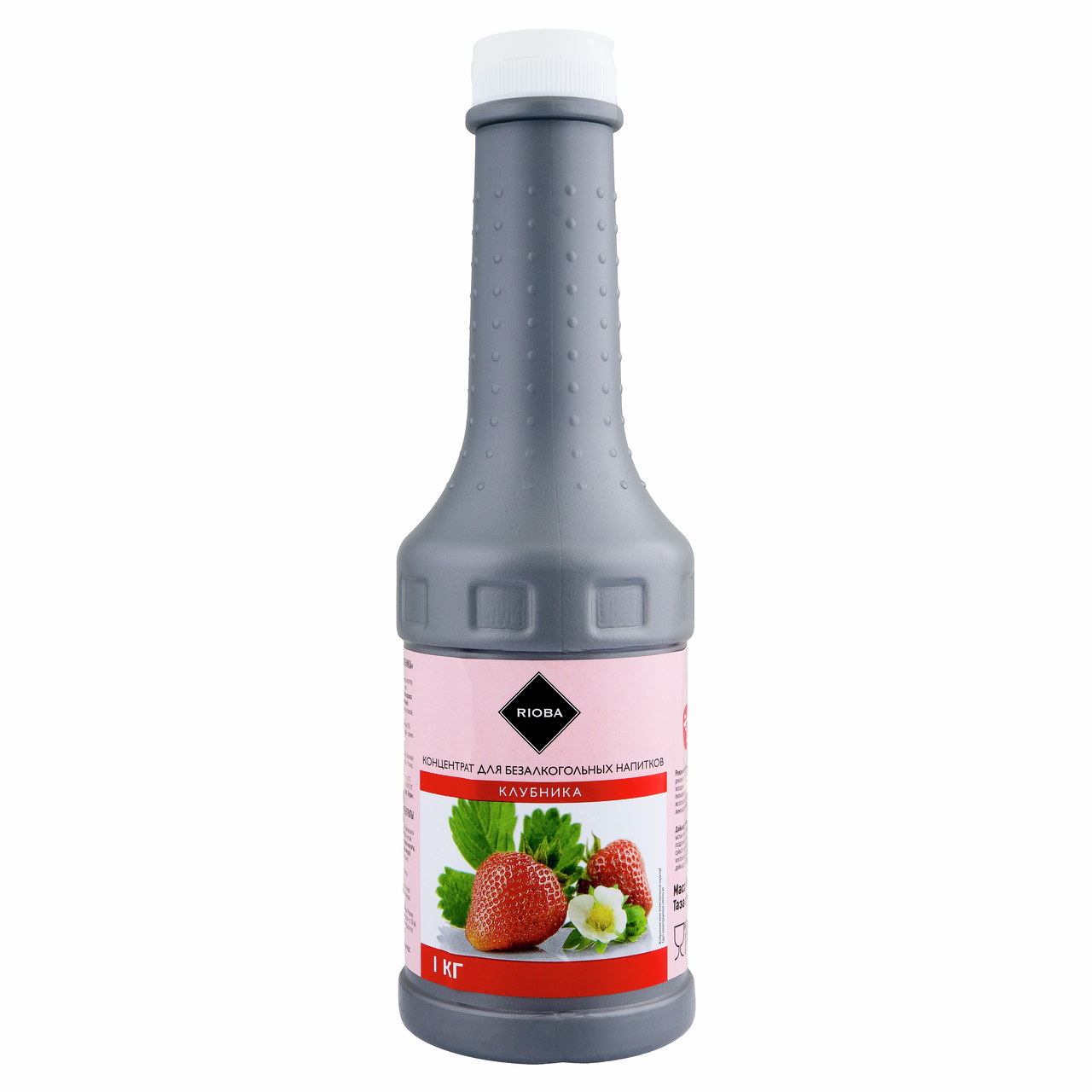 RIOBA Концентрат для безалкогольных напитков клубника, 1кг