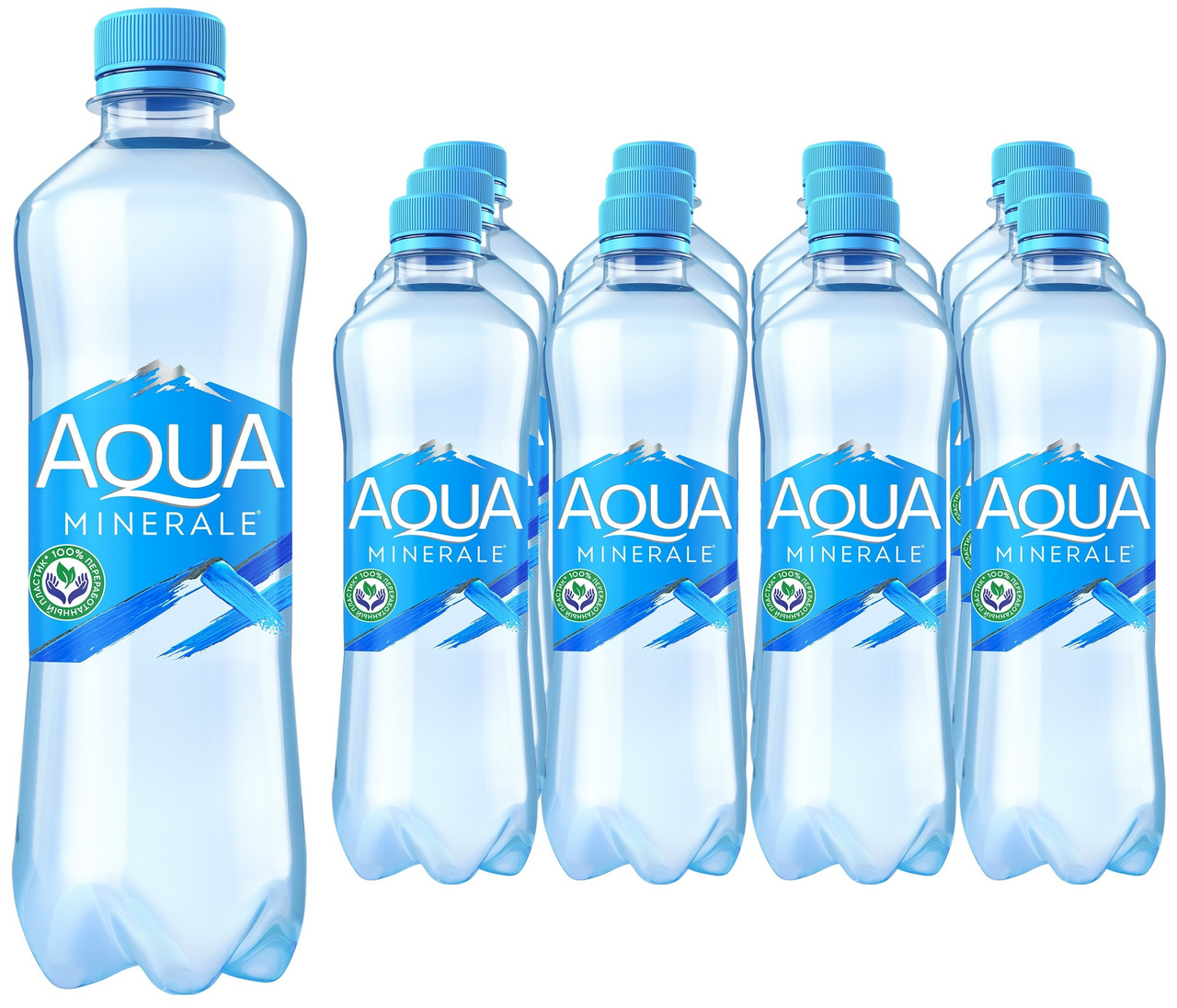 Вода Aqua Minerale питьевая негазированная, 500мл x 12 шт
