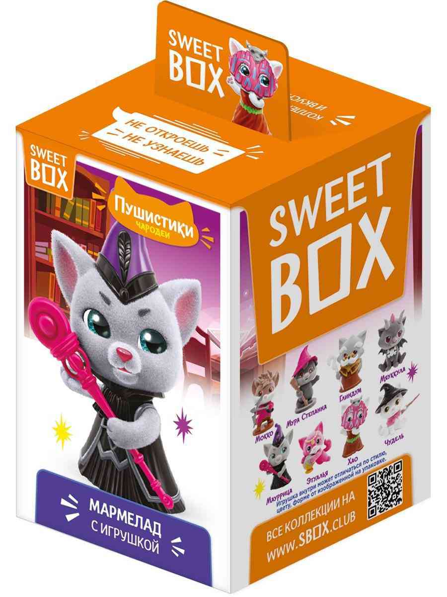 Sweet Box Sweet box Пушистики с игрушкой, 10г