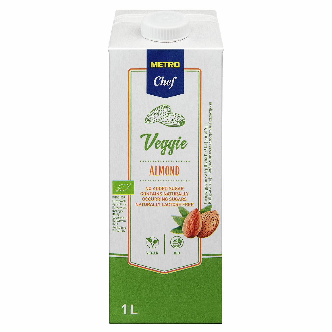 METRO Chef Bio Напиток растительный миндальный Veggie, 1л